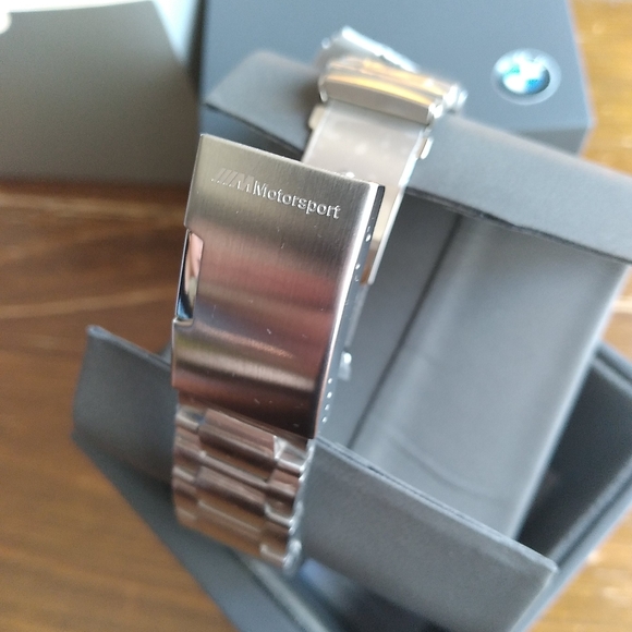BMW MMotorsport silver Stainless steel men's watch - Picture 6 of 11